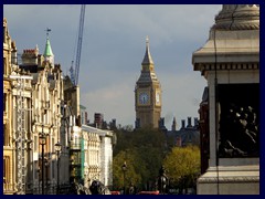 Trafalgar Square towards Big Ben